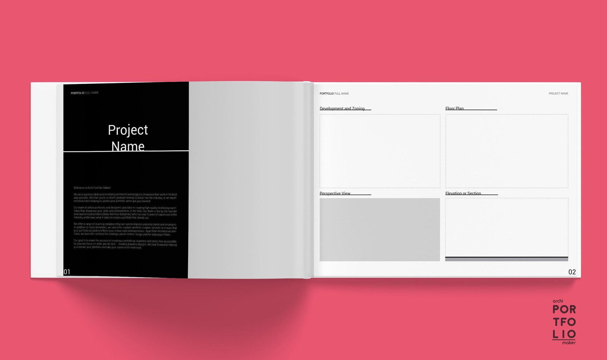 Architectural & Interior Design Portfolio Template 21