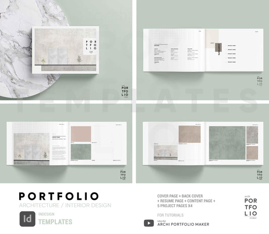 Architectural & Interior Design Portfolio Template 23