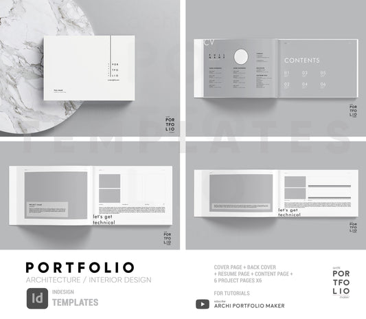 Architectural & Interior Design Portfolio Template 24