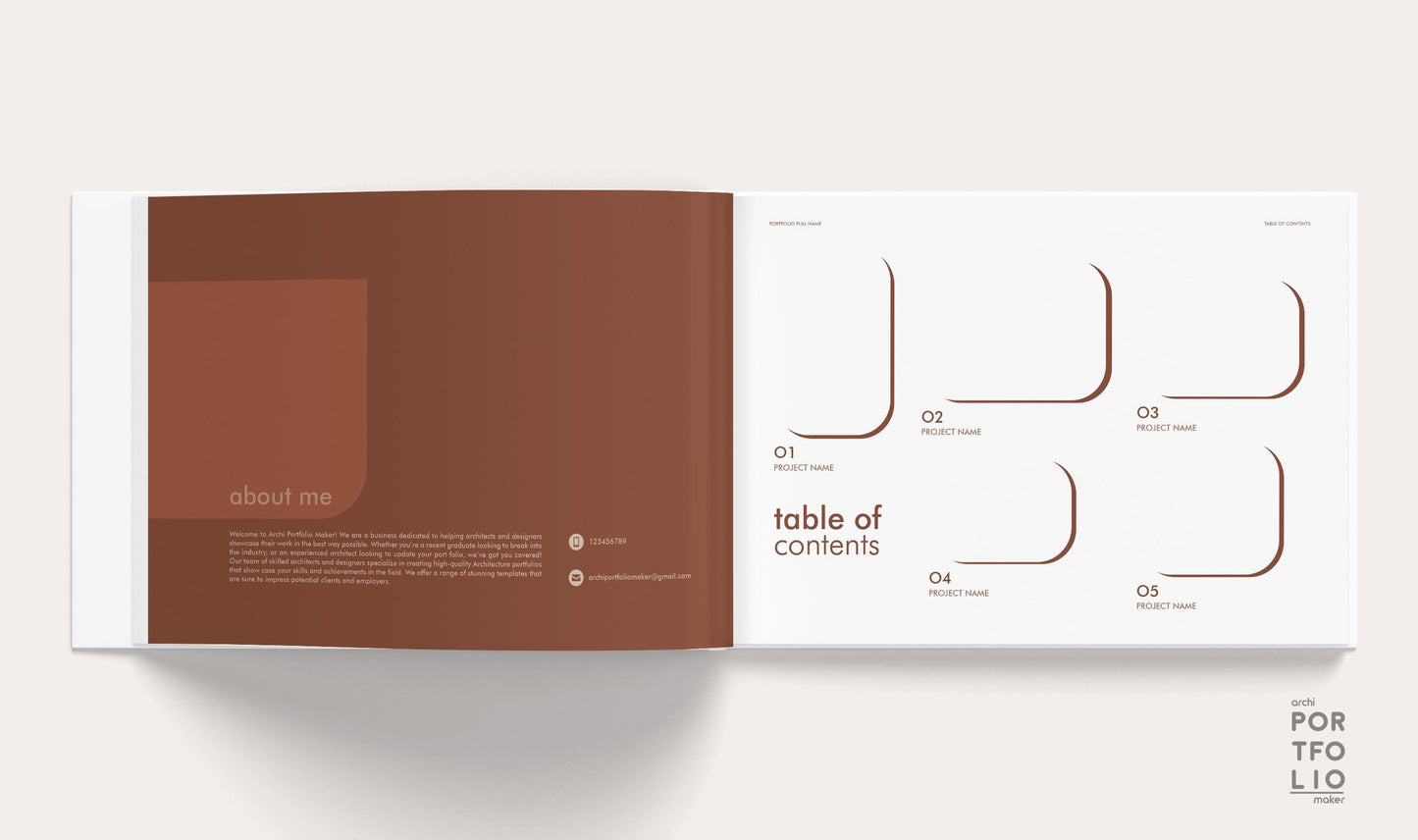 Architectural & Interior Design Portfolio Template 27