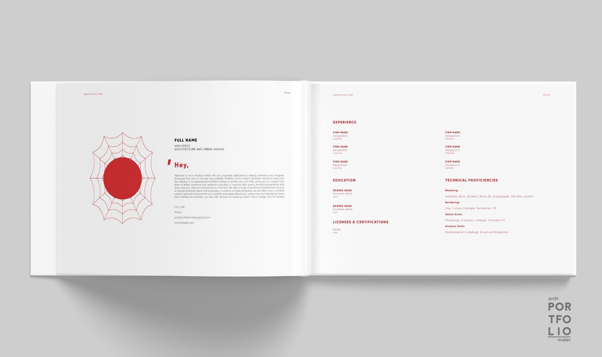 Architectural & Interior Design Portfolio Template 29