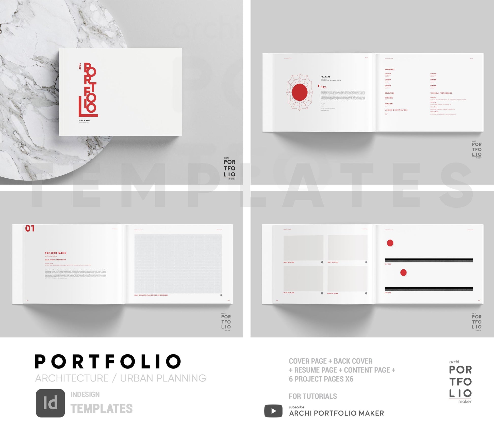 Architectural & Interior Design Portfolio Template 29