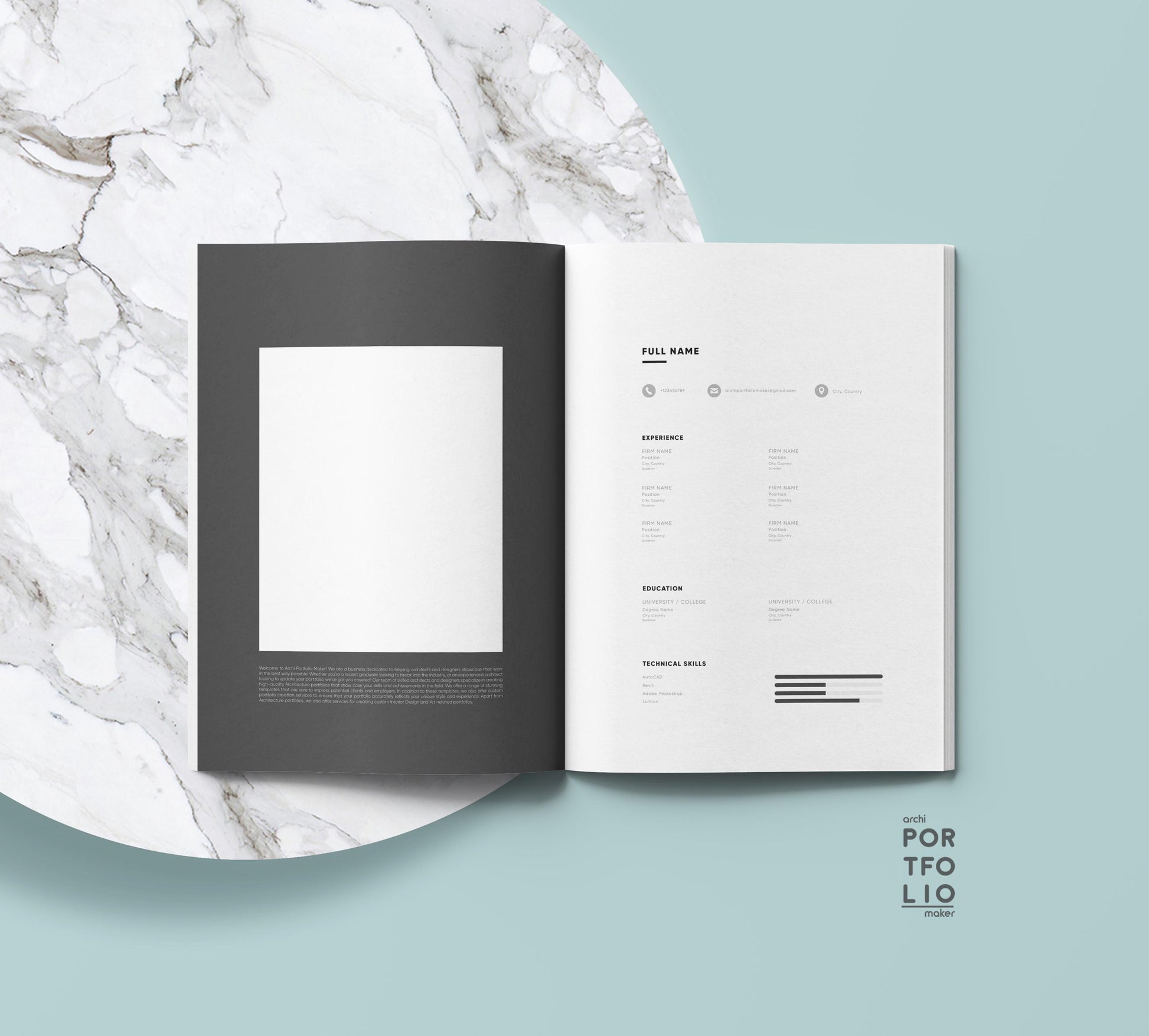 Architectural & Interior Design Portfolio Template 30