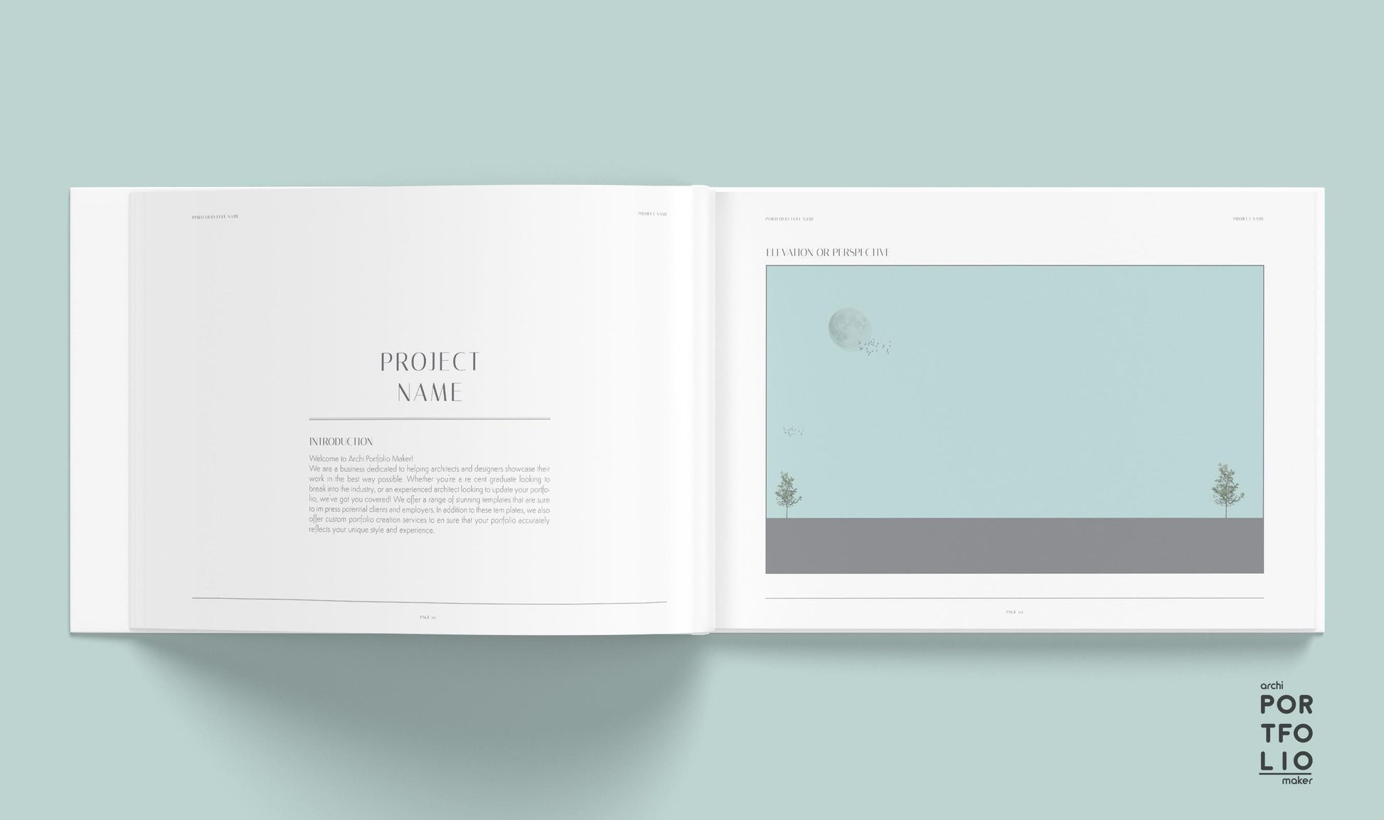 Architectural Portfolio Template 19