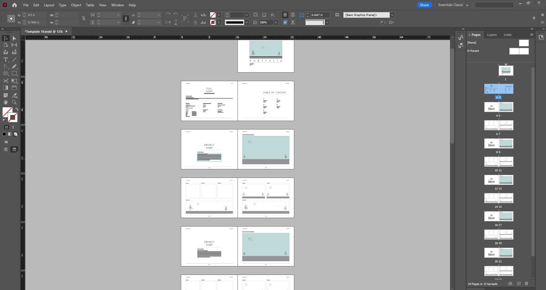 Architectural Portfolio Template 19