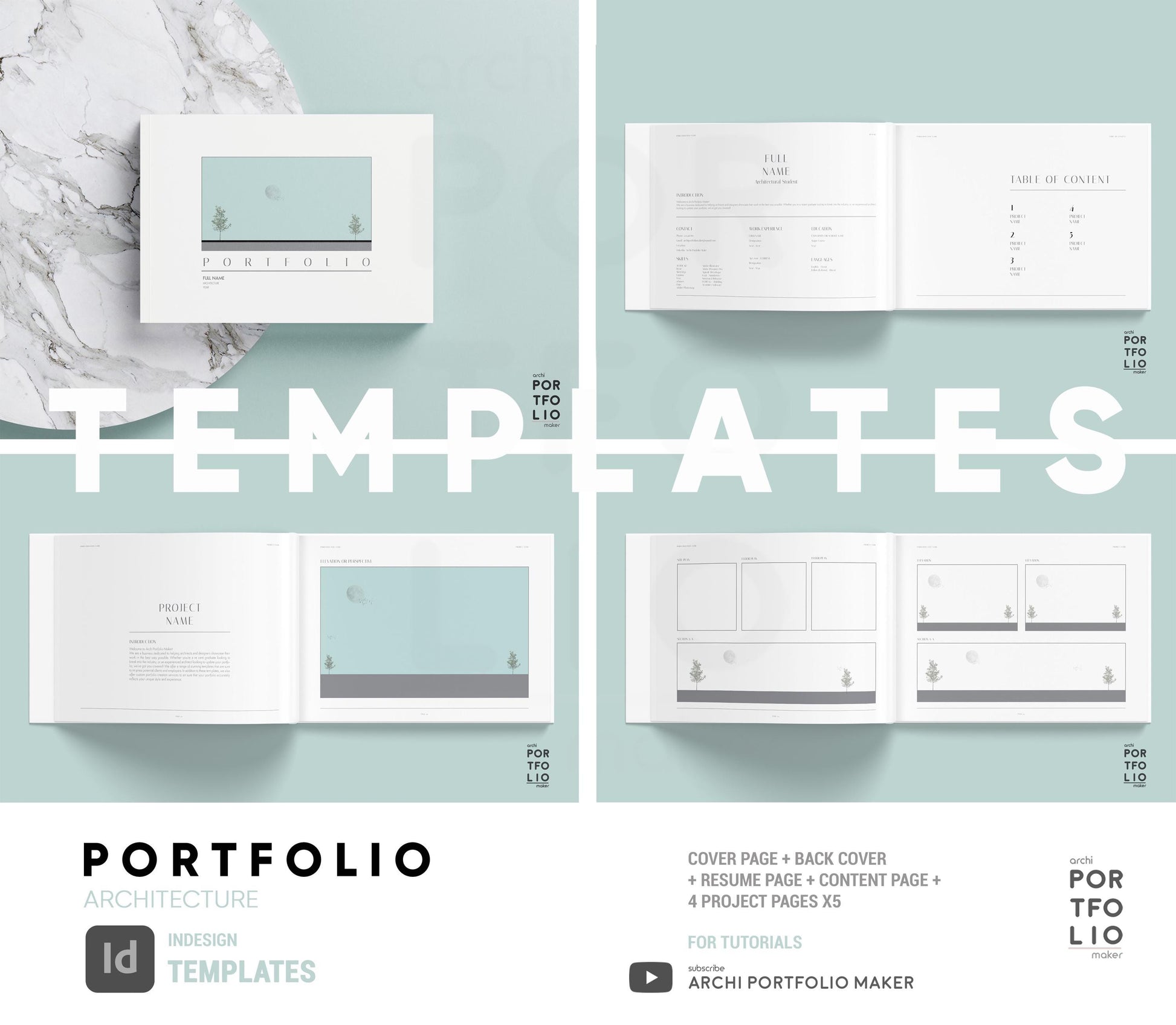 Architectural Portfolio Template 19