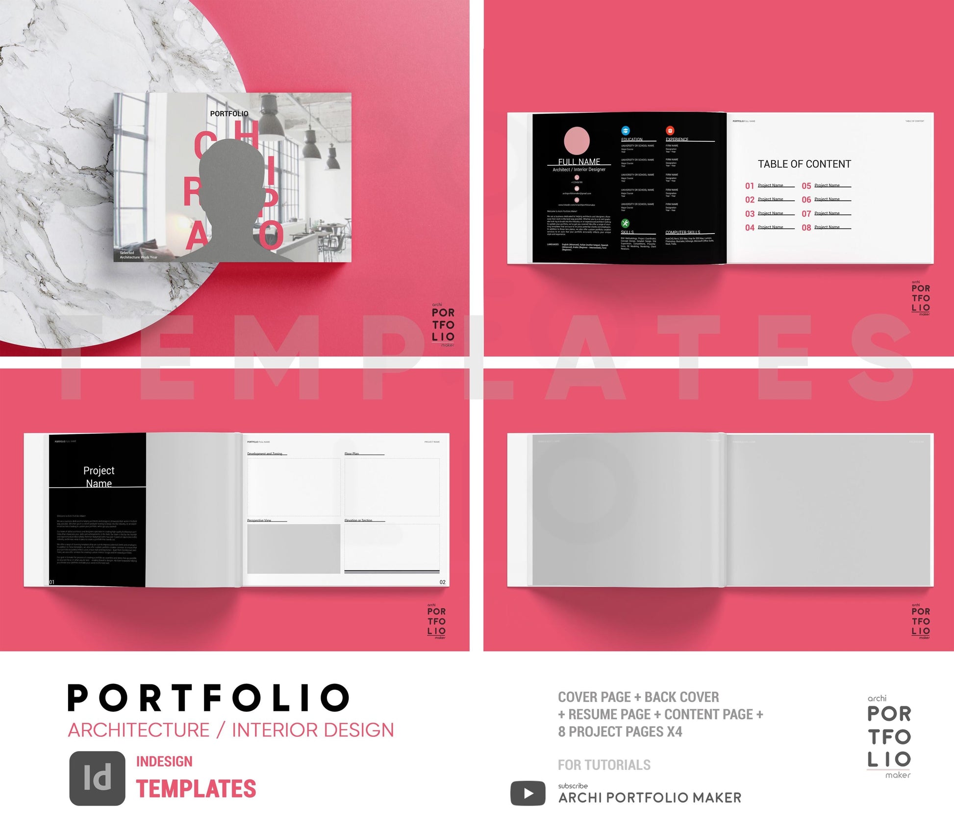 Architectural & Interior Design Portfolio Template 21