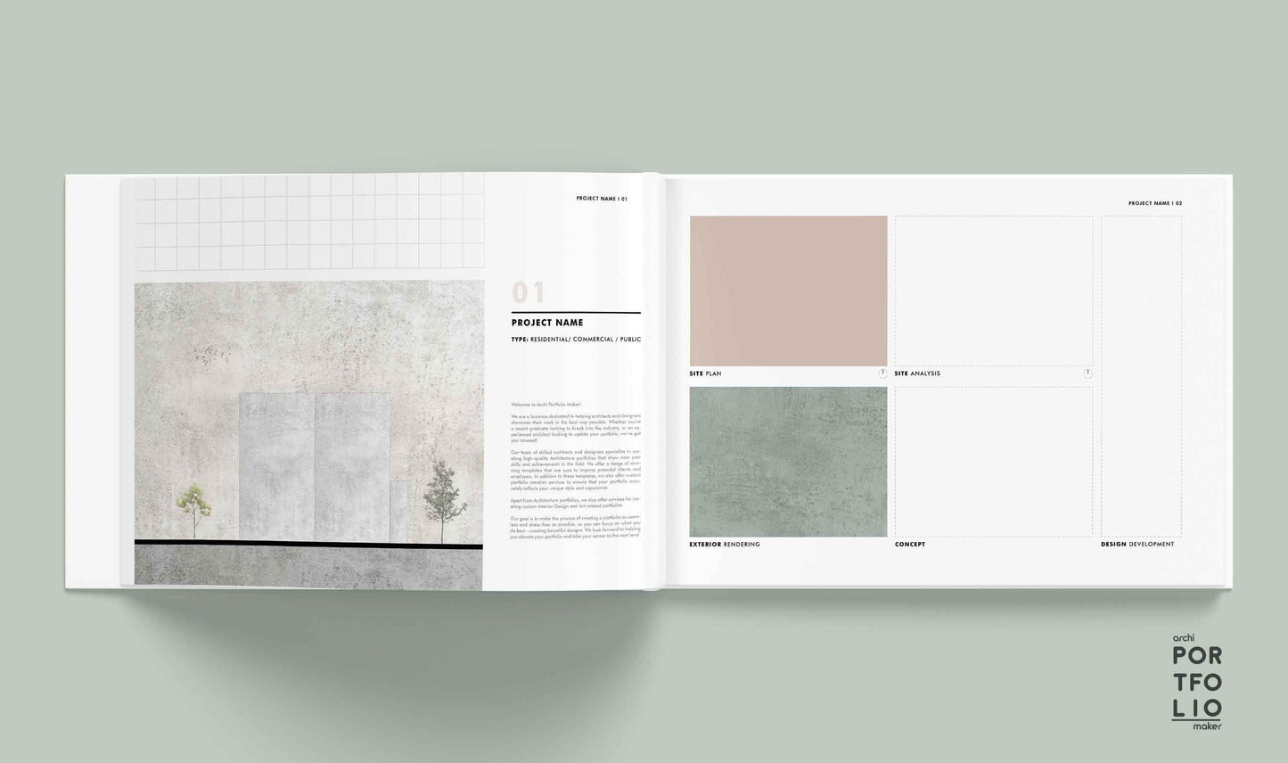 Architectural & Interior Design Portfolio Template 23