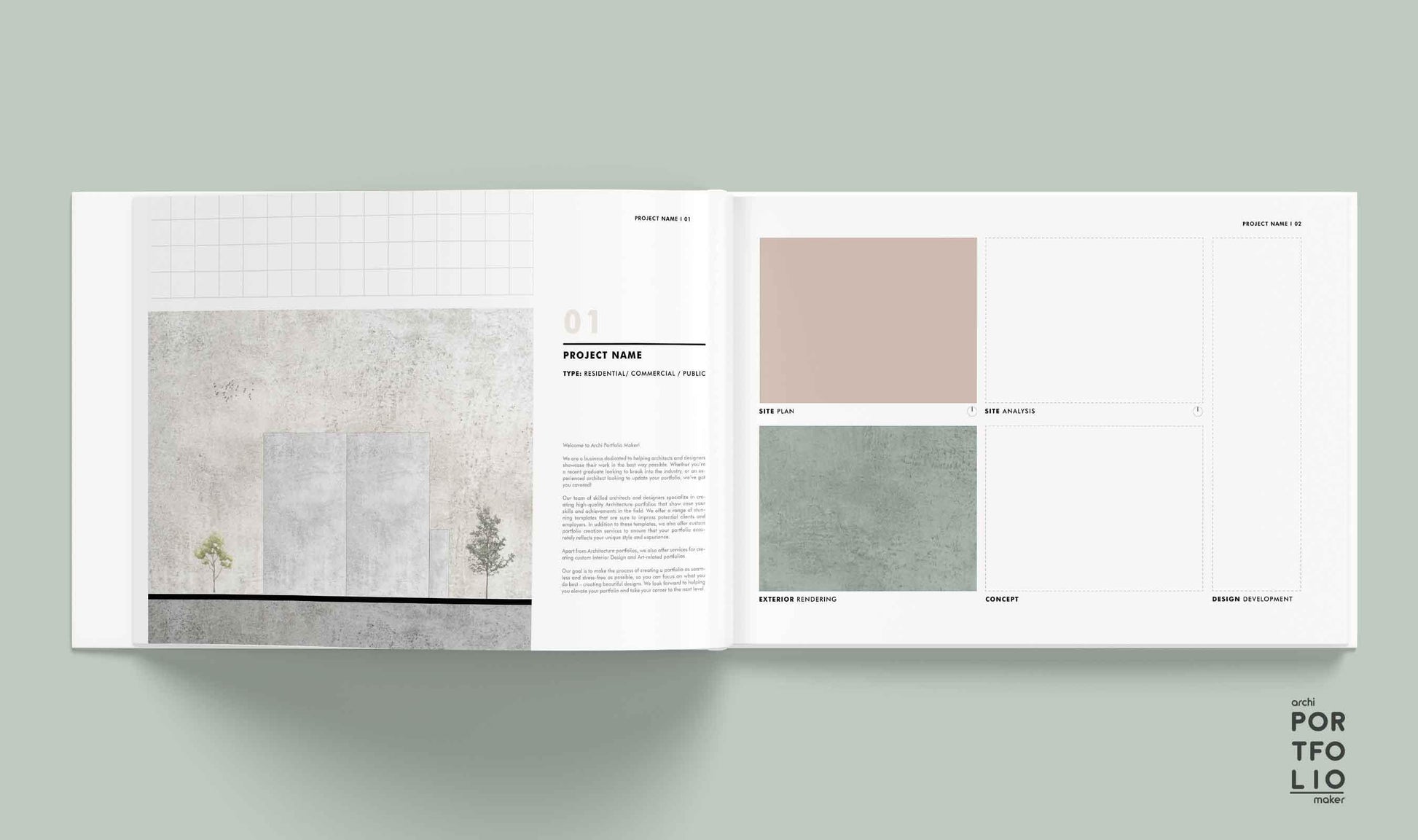 Architectural & Interior Design Portfolio Template 23