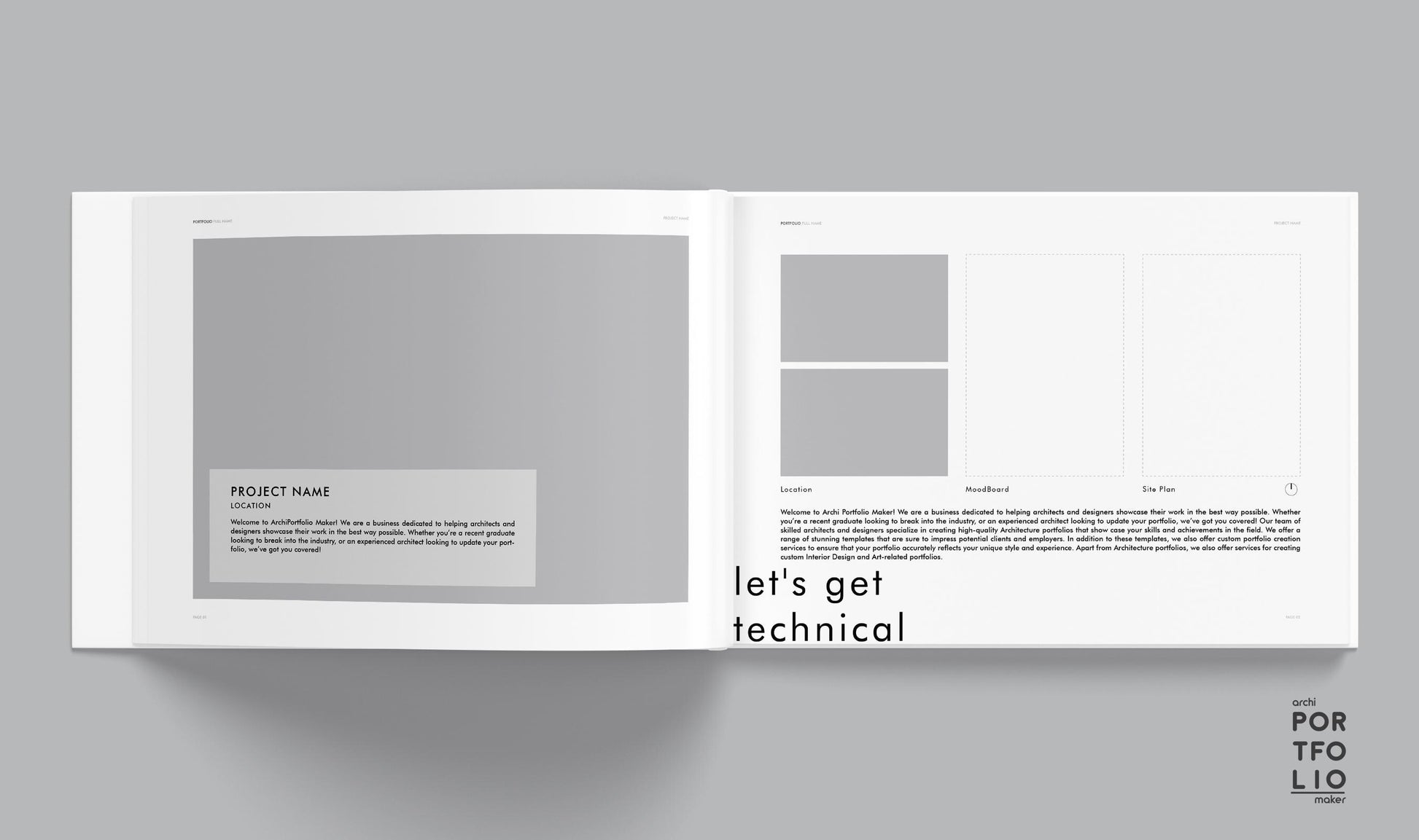 Architectural & Interior Design Portfolio Template 24