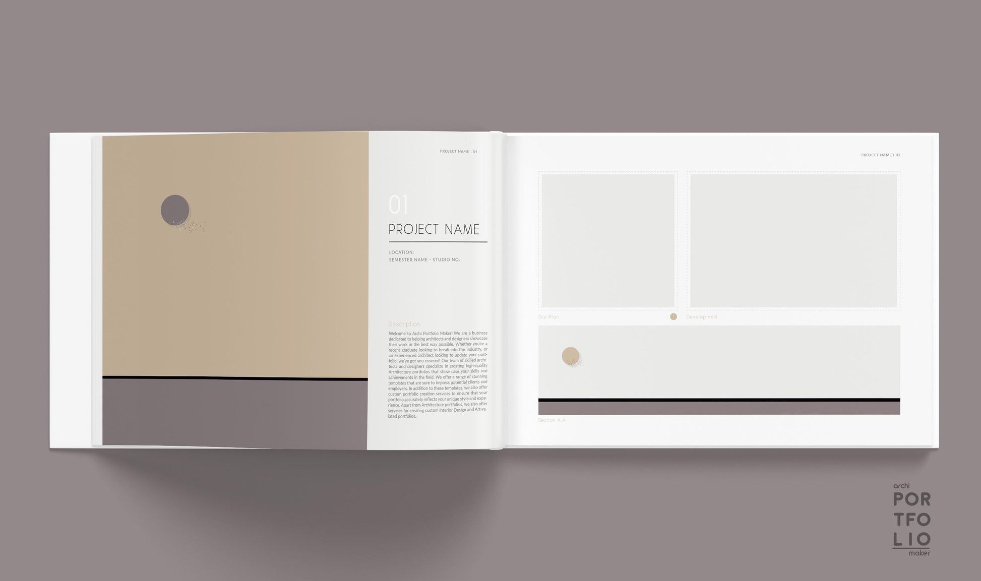Architectural & Interior Design Portfolio Template 26