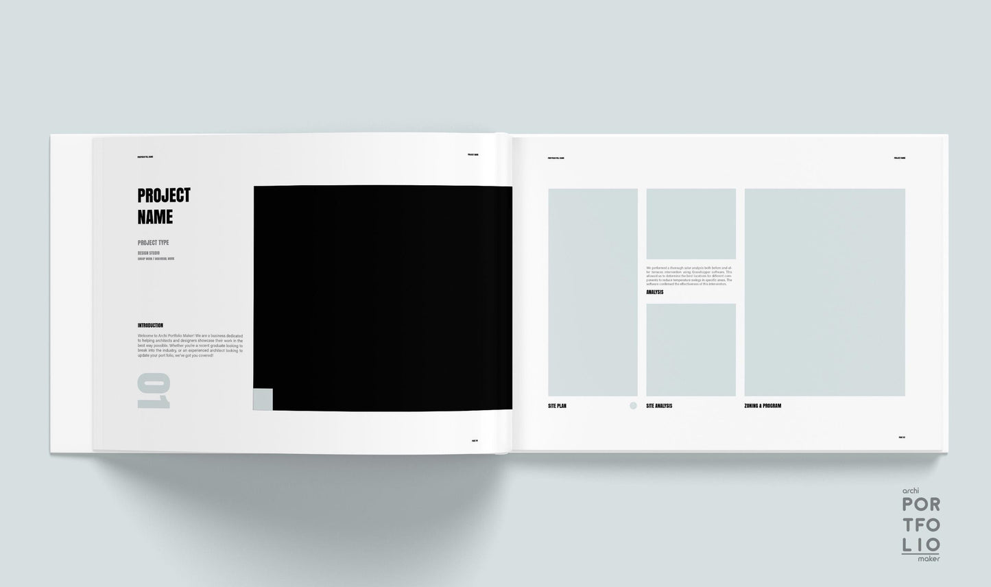 Architectural & Interior Design Portfolio Template 28