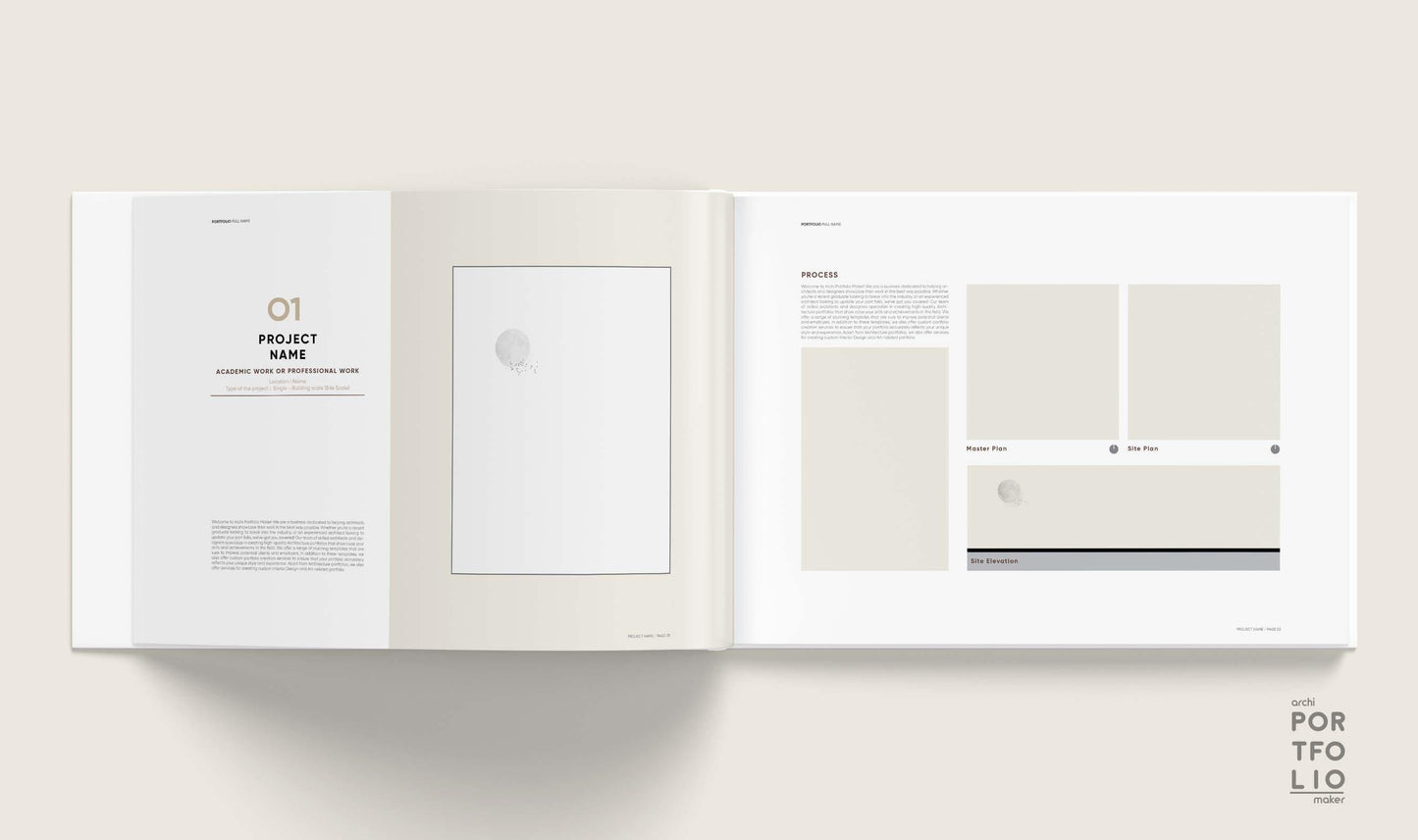 Architectural & Interior Design Portfolio Template 34