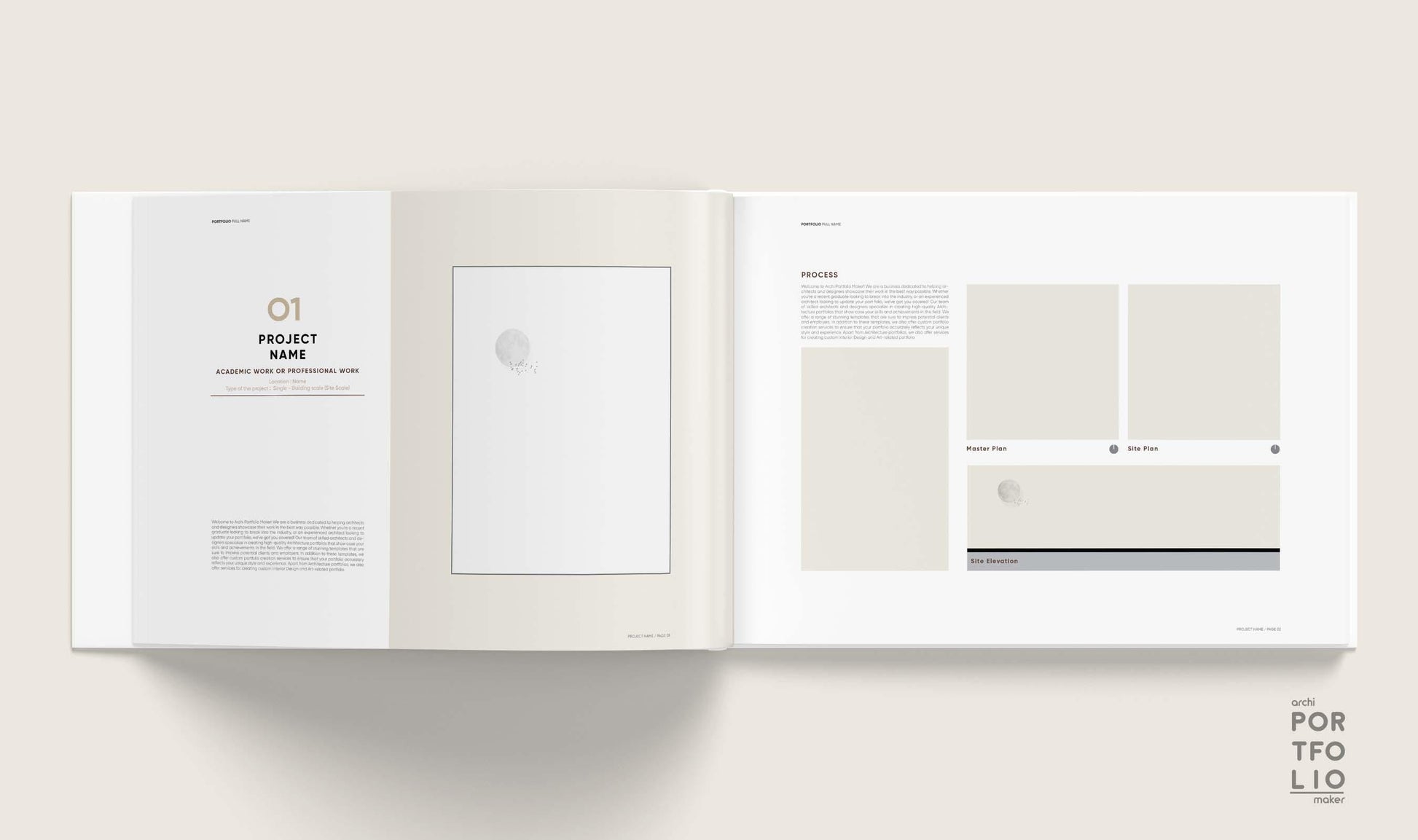 Architectural & Interior Design Portfolio Template 34