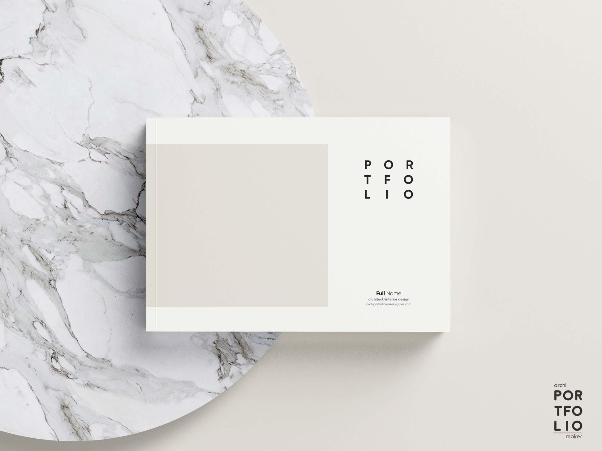 Architectural & Interior Design Portfolio Template 34