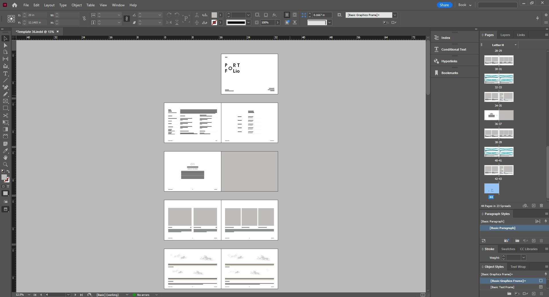Architectural & Interior Design Portfolio Template 36