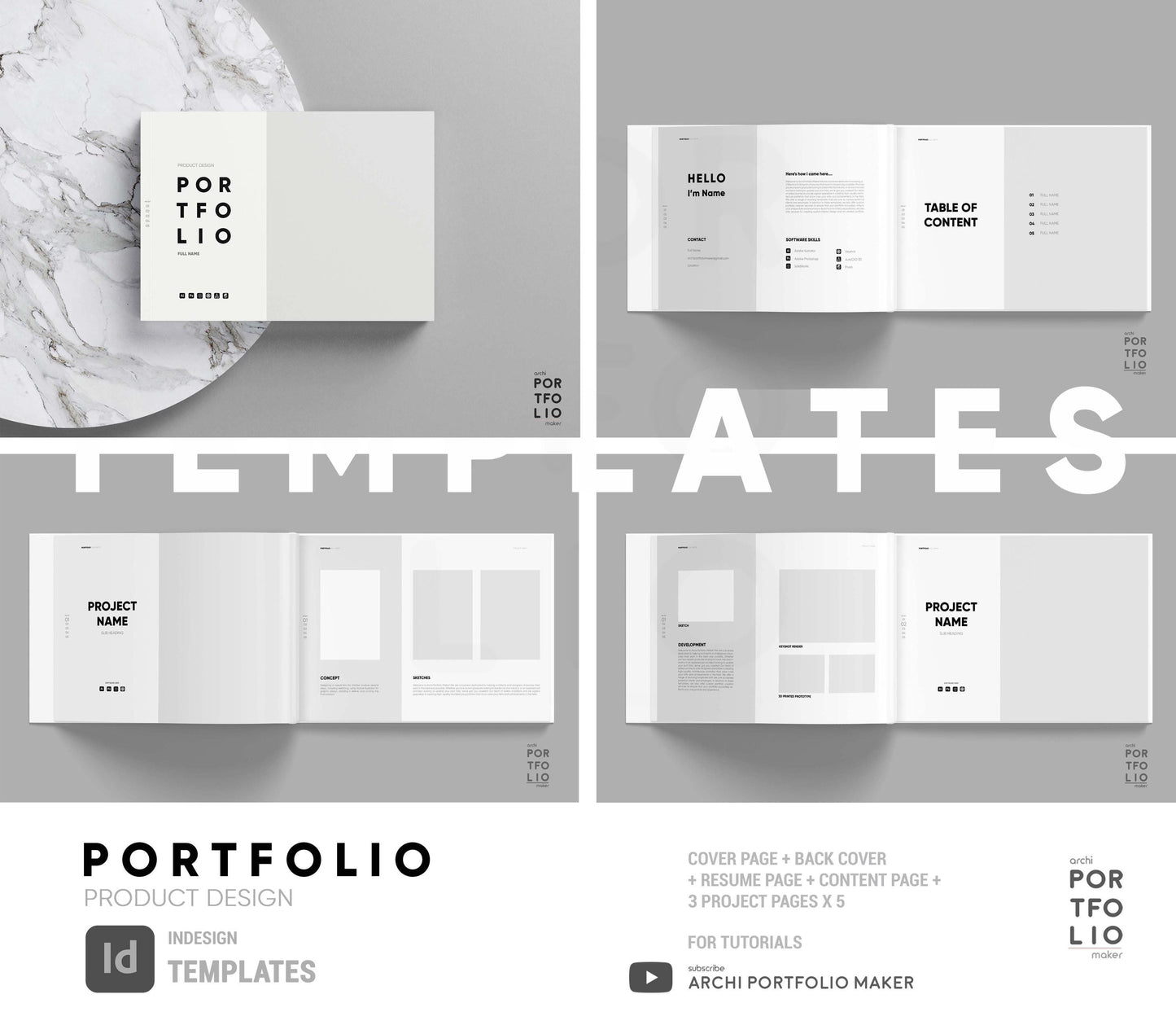 Product Design Portfolio Template 37
